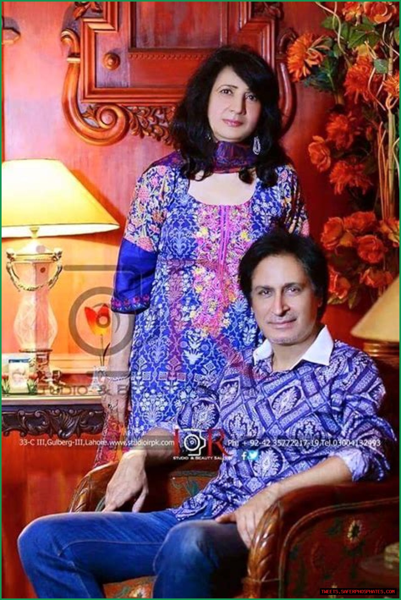 Meet The Wife Of Ramiz Raja